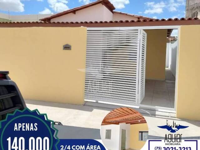 #1156 - Casa para Venda em Feira de Santana - BA - 2