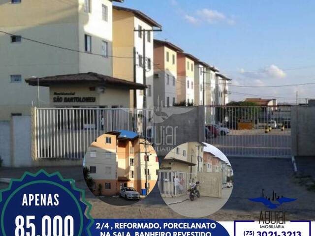 #1192 - Apartamento para Venda em Feira de Santana - BA - 1
