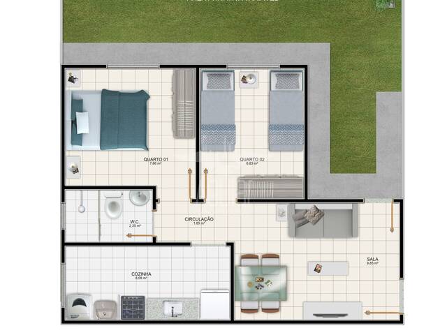 Apartamento para Venda em Feira de Santana - 3