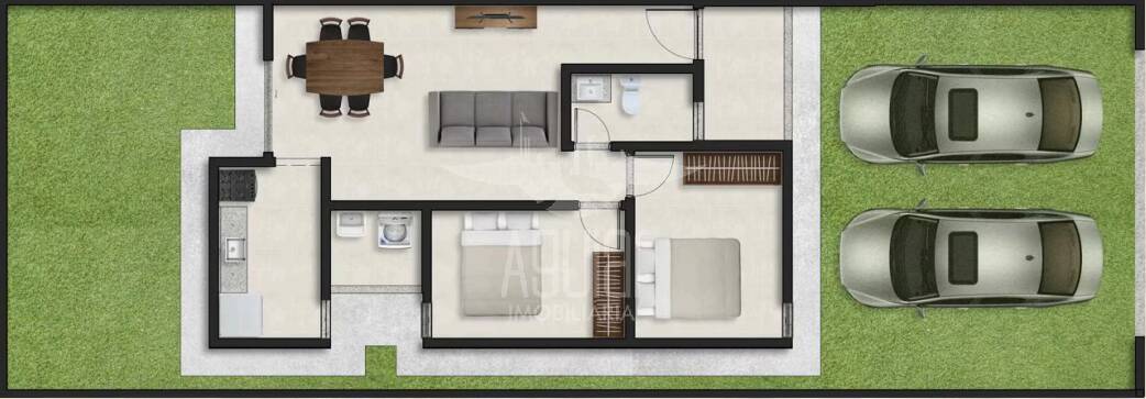 Casa, 2 quartos, 59 m² - Foto 12