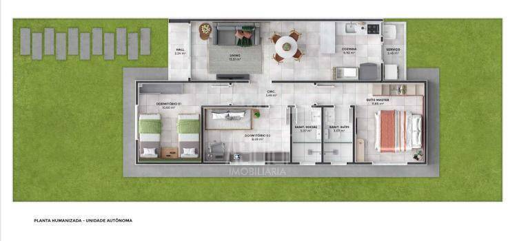 Casa, 3 quartos, 65 m² - Foto 18