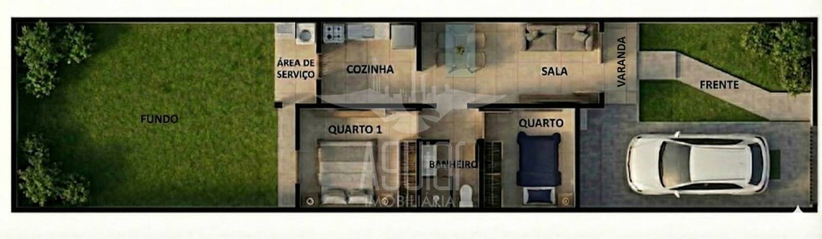 Casa, 2 quartos - Foto 9