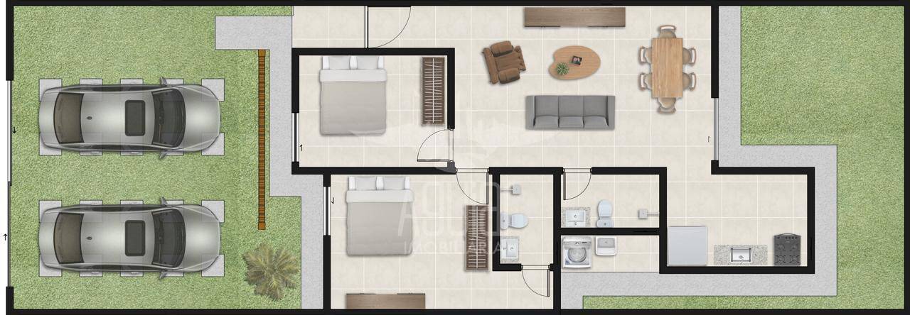 Casa, 2 quartos, 65 m² - Foto 14