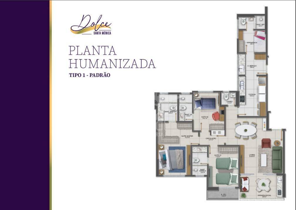 Apartamento, 3 quartos, 121 m² - Foto 48