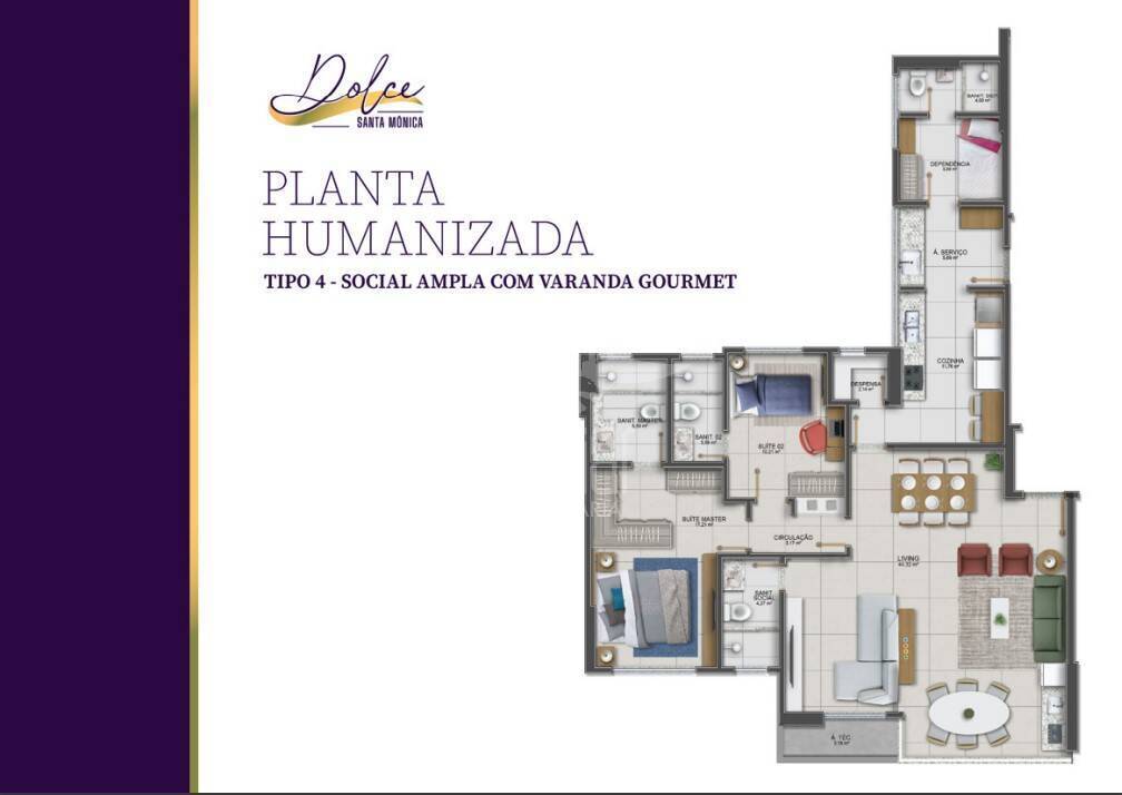 Apartamento, 3 quartos, 121 m² - Foto 51