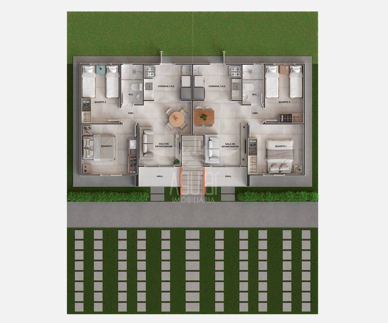 Casa, 2 quartos, 42 m² - Foto 22