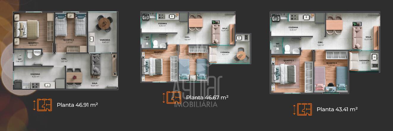 Apartamento, 2 quartos, 46 m² - Foto 4